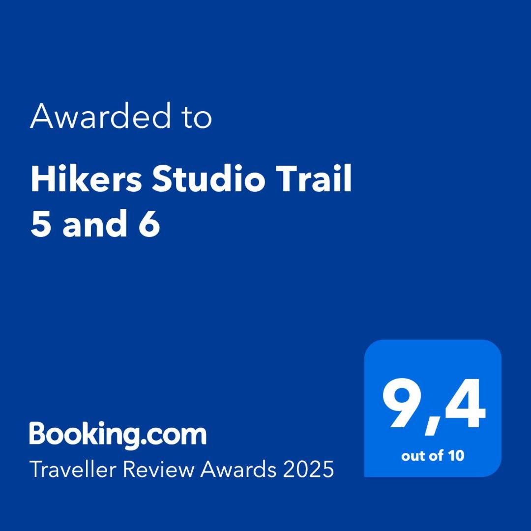 Hikers Studio Trail 5 And 6 Moni Evaggelistrias Exterior photo